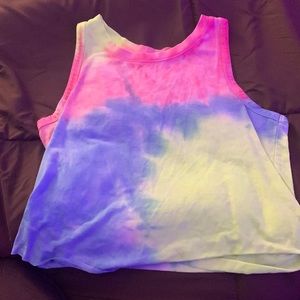 Tie dye crop top